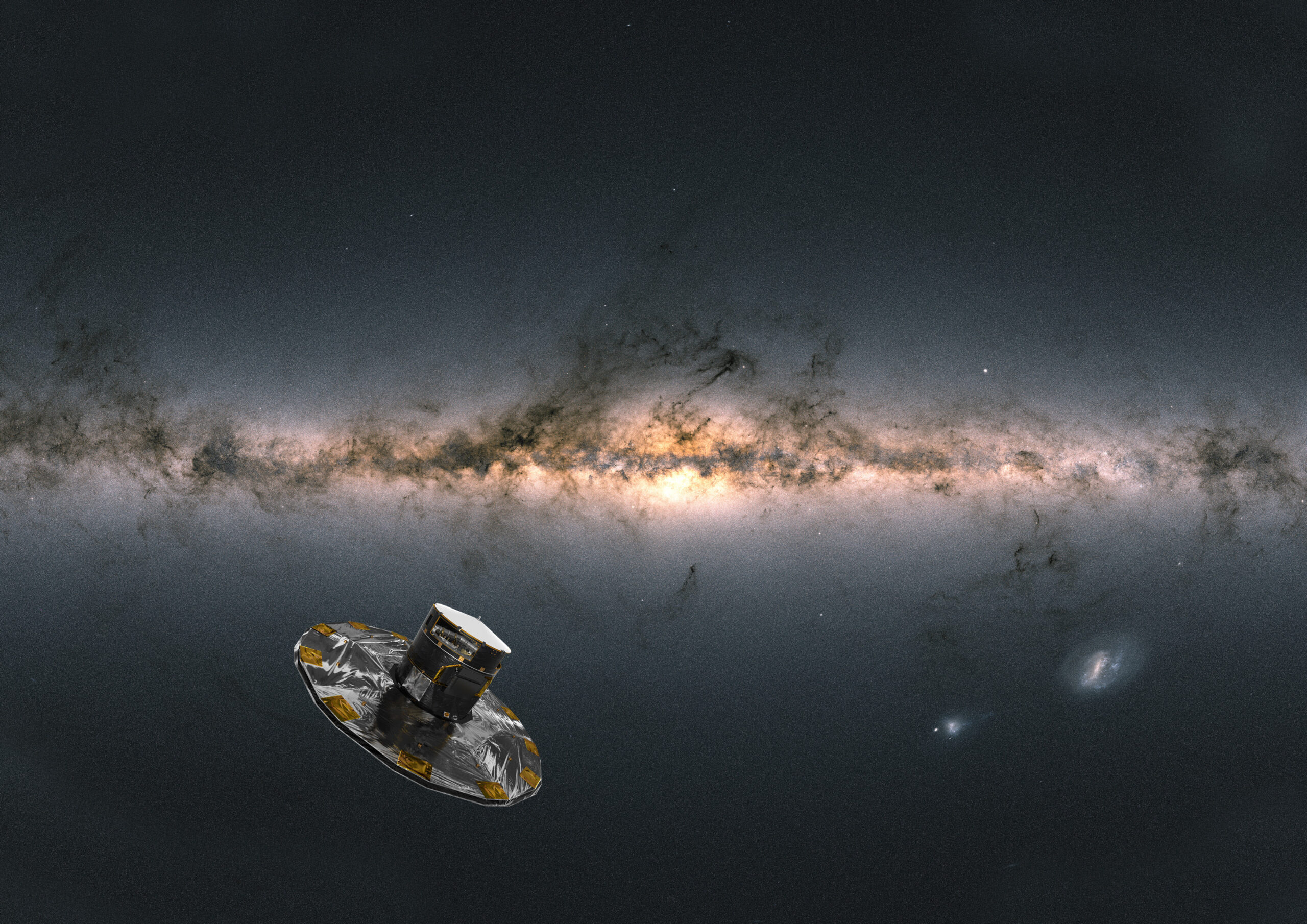 Settling Down: The Milky Way Disc Flattened in Two Distinct Stages