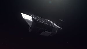 Artist's concept of NASA's Nancy Grace Roman Space Telescope in space